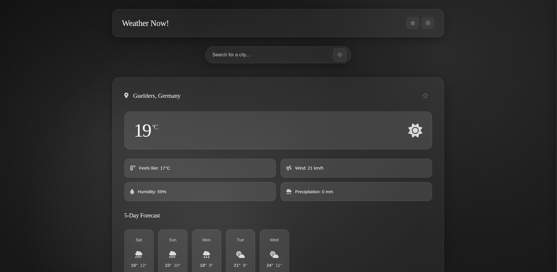 Weather Now Screenshot 2